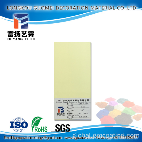 Semi-Gloss Powder Paint Polyester epoxy plastic powder coating paint Factory